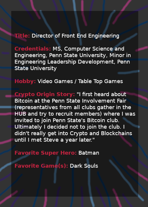 back of hero card with stats on the Website Wizard