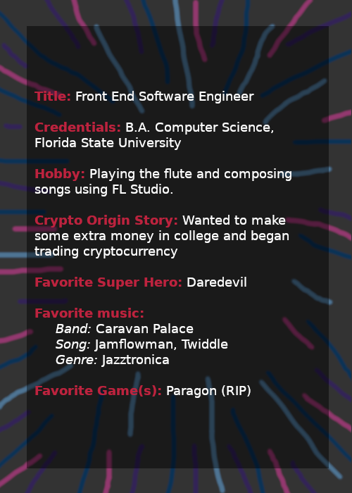 back of hero card with stats on the Stylesheet Sidekick