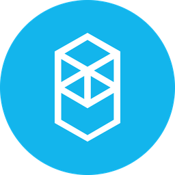 teal circle with white lines depicting two stacked boxes
